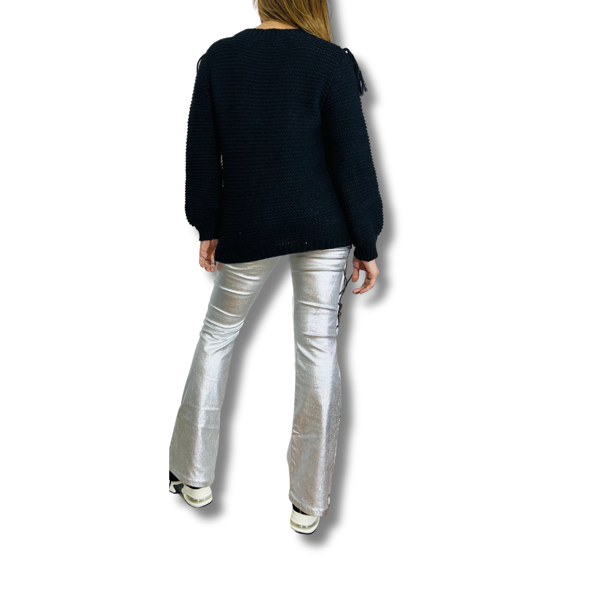 SWEATER TEJIDO NEGRO