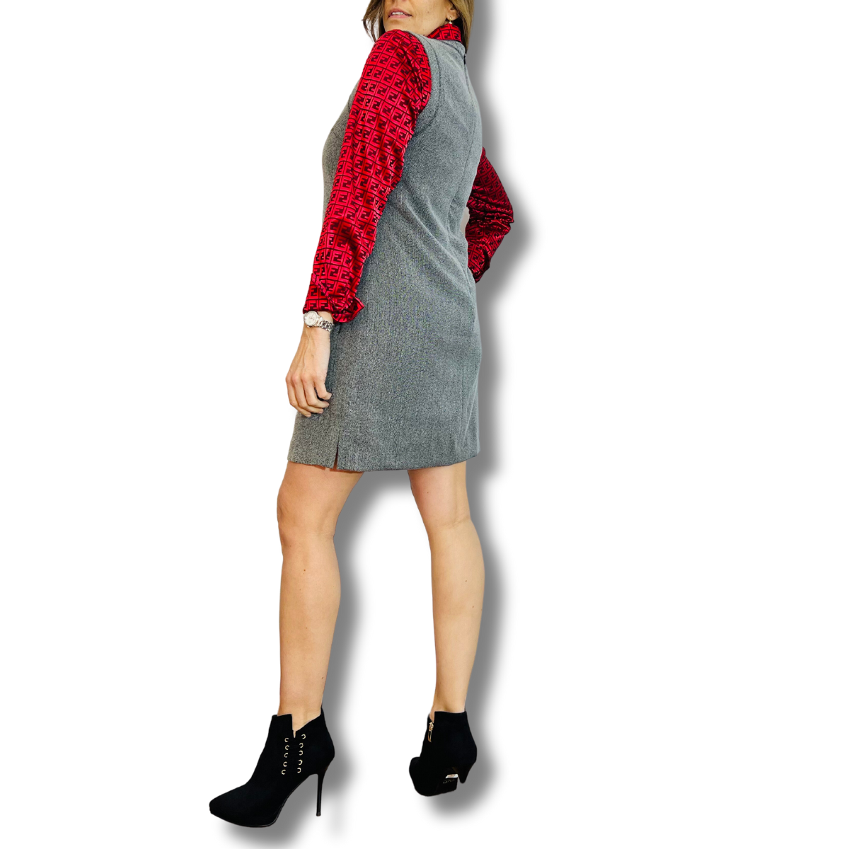 VESTIDO GRIS MP