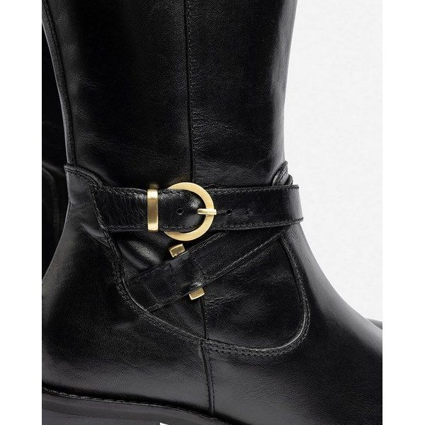 Bota Tacón Negro Yokono