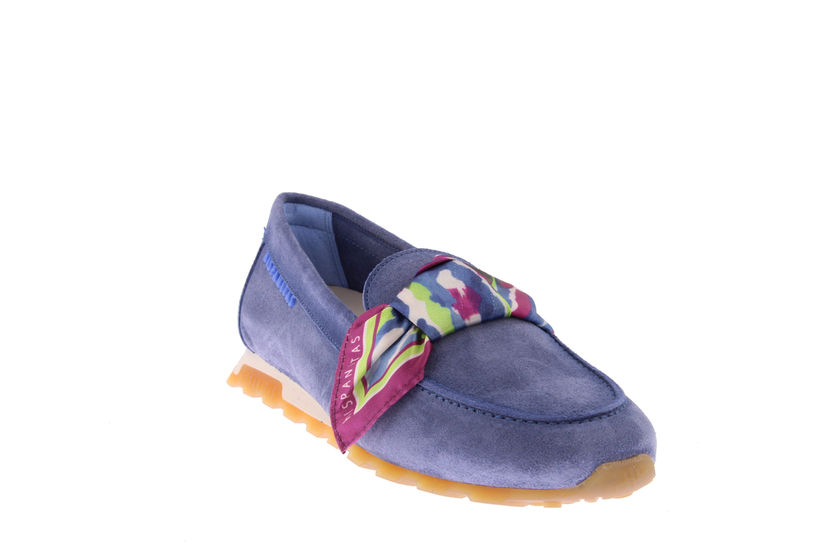 Hispanitas - Mocasín Deportivo Zinnia Velour Jeans | MICHELLE PIFFAUT