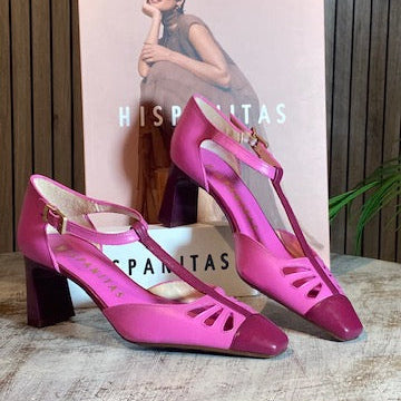 Zapato de Tacón Hispanitas Amapola Soho Cereza