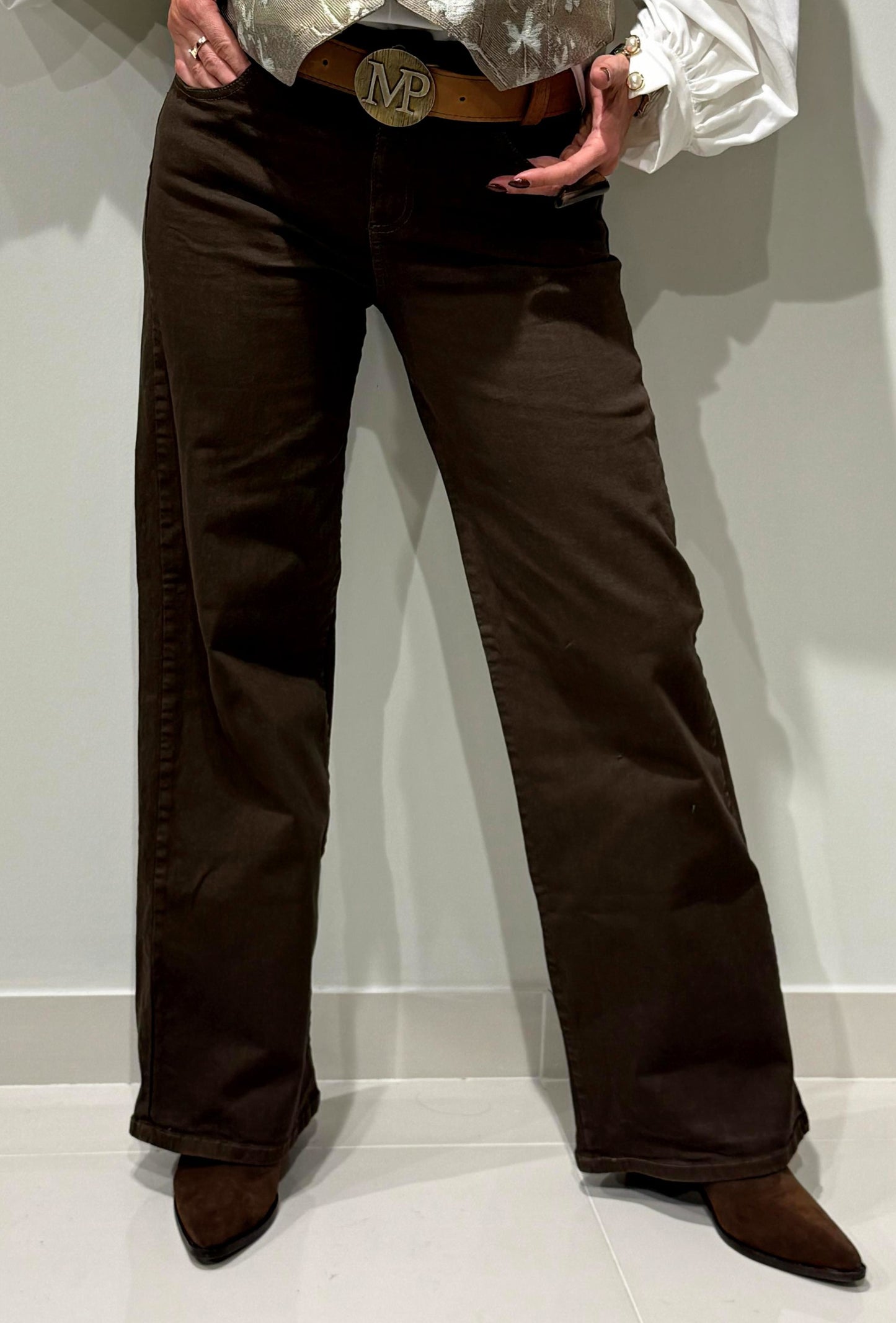 Jeans Santissima Cloud Café Wide Leg