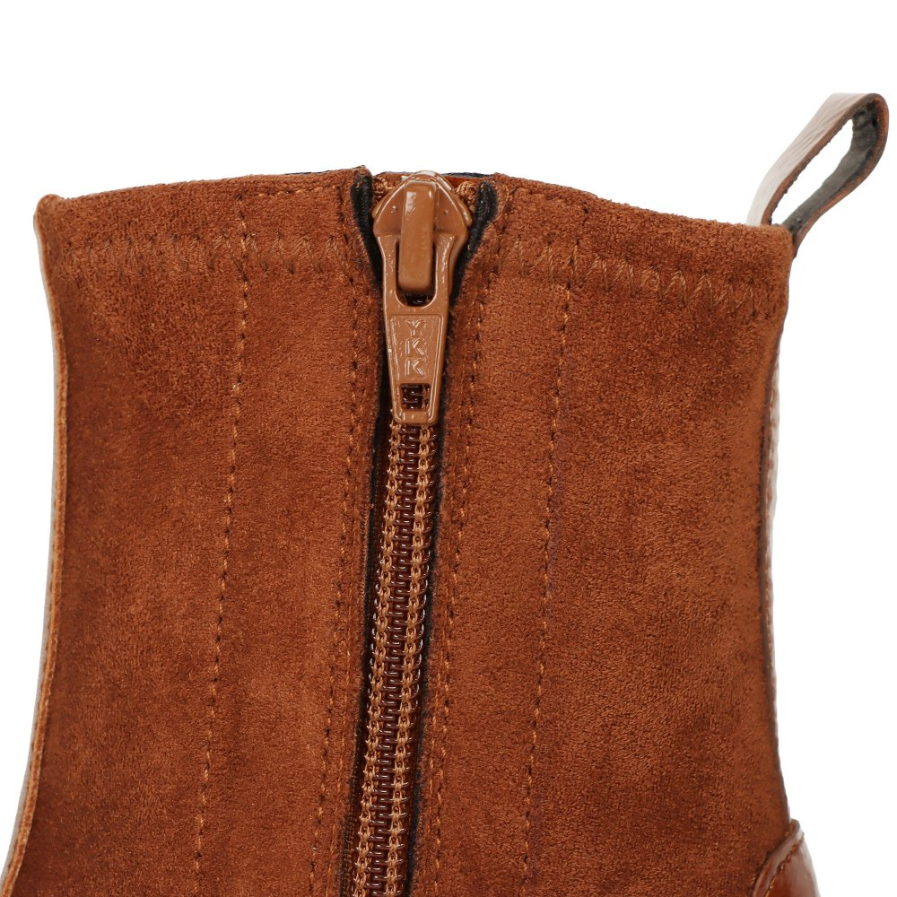 Botín Marsella Cuero Camel