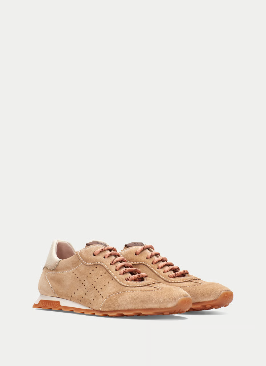 Zapatilla Deportiva Zinnia Velour Desert - Hispanitas | Michelle Piffaut