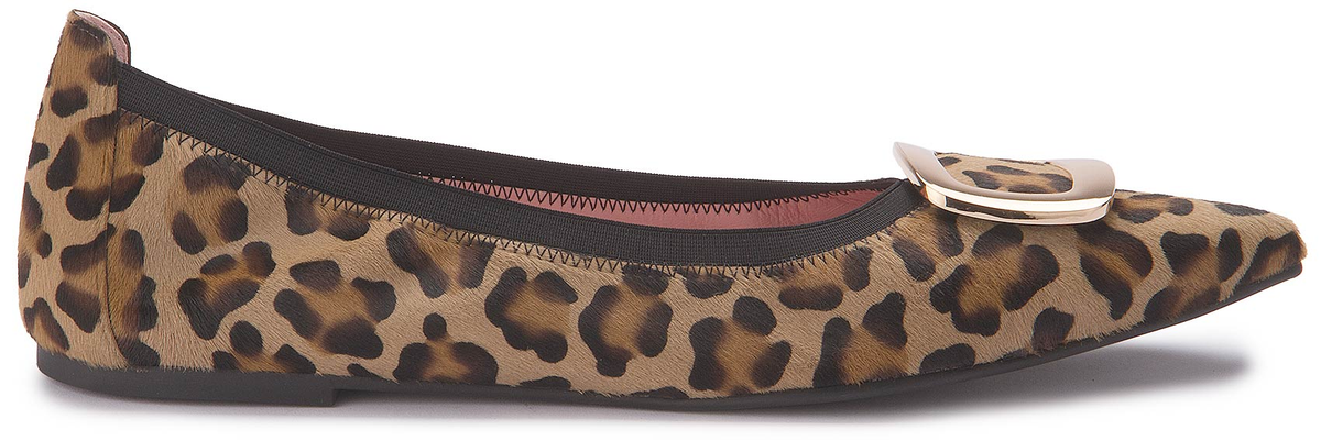 Bailarinas Ella de Gamuza Leopardo – Pretty Ballerinas